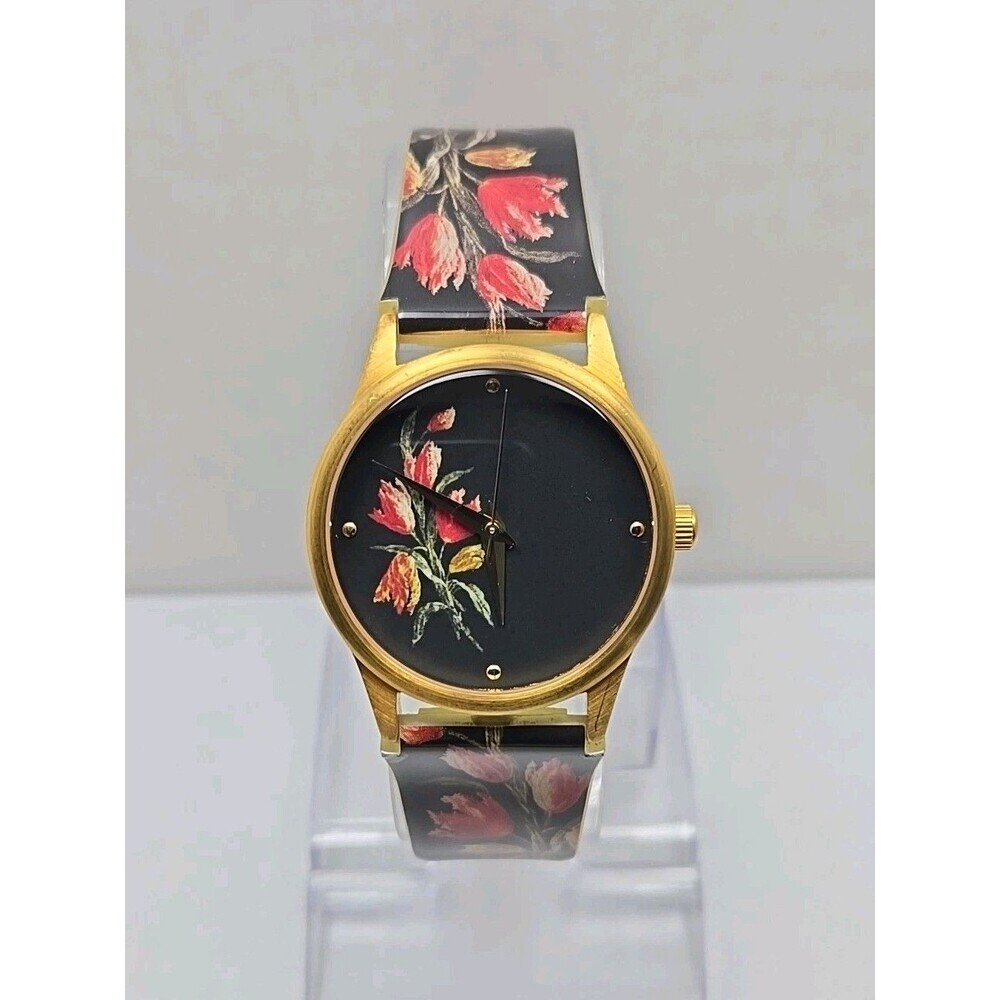 The Metropolitan Museum of Art Tulipes Hollandaises Womens Watch New Battery